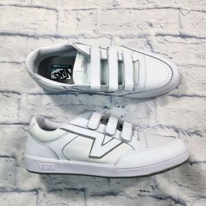 Vans MENS SIZE 12 Lowland Cc V Sport True White Drizzle Strap Shoes Sneakers